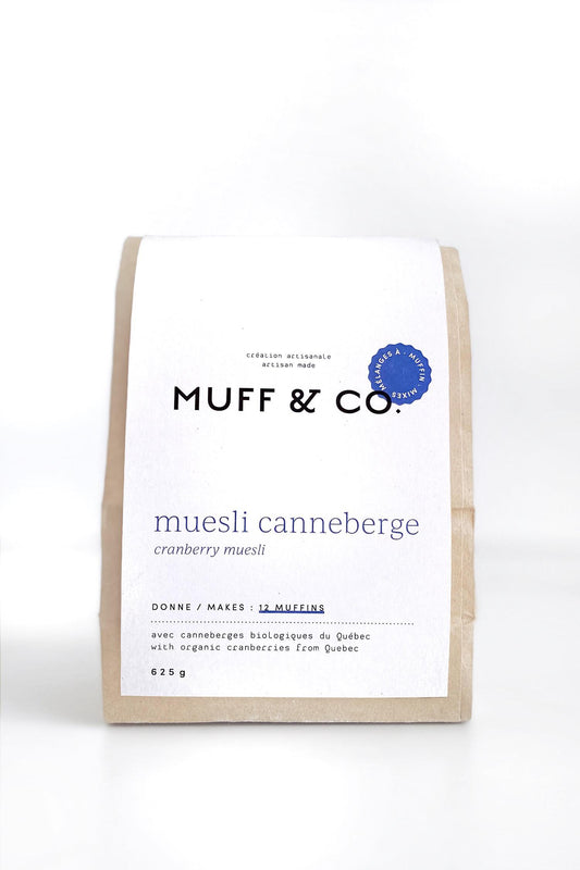 Muffins  Muesli Canneberge