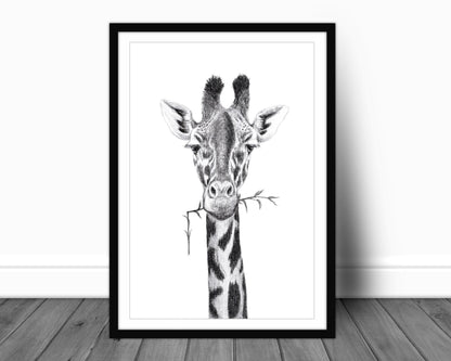 Illustration girafe